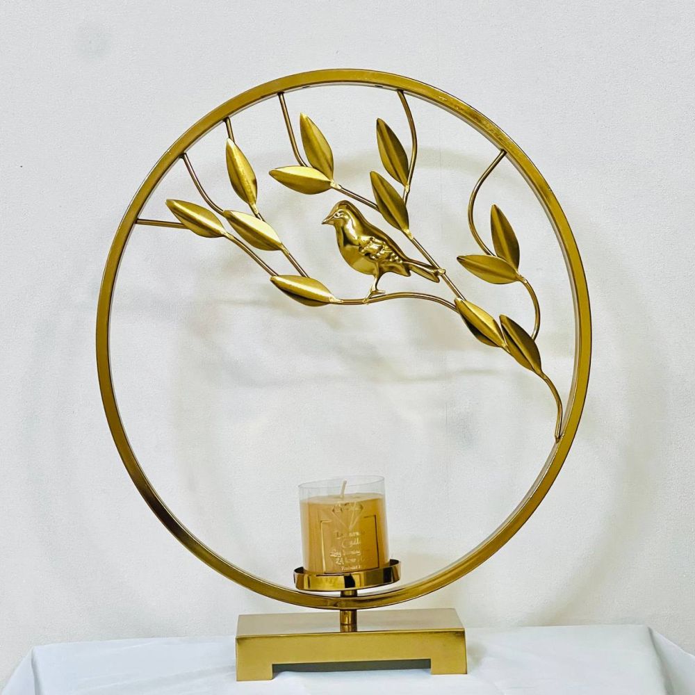 جاشمعی شیک و رومیزی طرح گنجشک