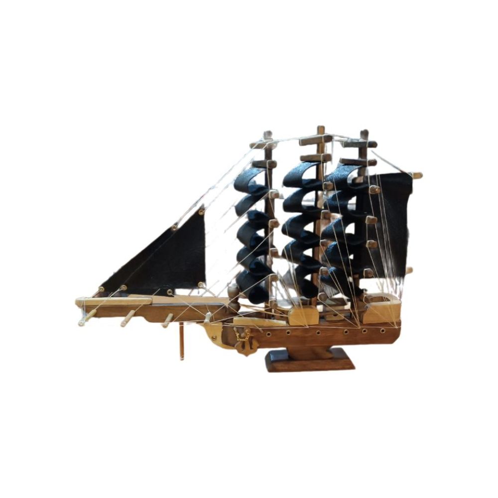 کشتی چوبی دست ساز سایز متوسط (53cm)